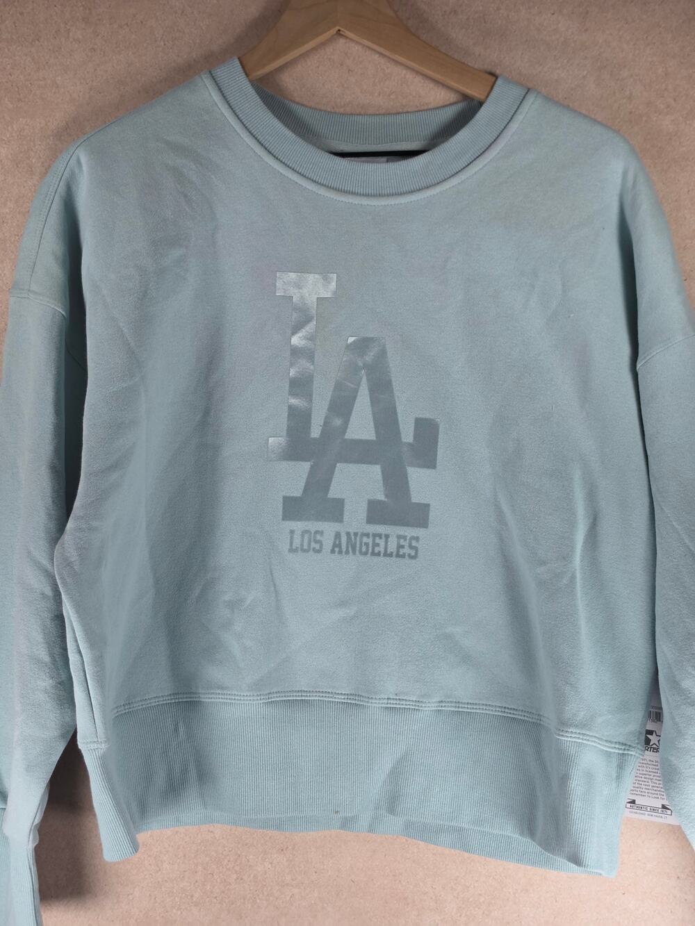 NWT Starter Los Angeles Dodgers Crewneck — Women’s Medium